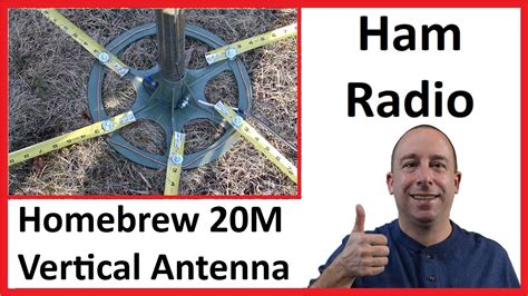 Ham Radio Homebrew Meter Vertical Antenna For Pota And My Xxx Hot Girl