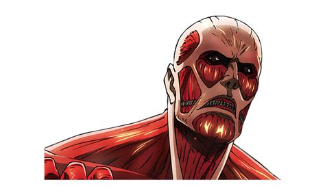 Hd wallpapers and background images. Check out this transparent Attack on Titan Colossus Titan ...
