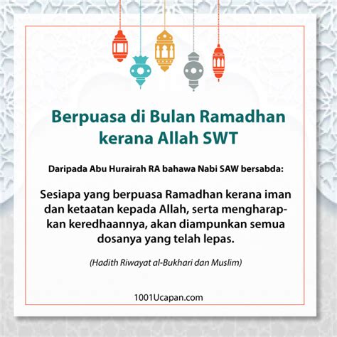 Hadis Kelebihan Ramadhan 10 Keutamaan Ramadhan Berdasarkan Hadits