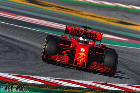 Sebastian vettel saldrá de ferrari al final de 2020. Sebastian Vettel, Ferrari, Circuit de Catalunya, 2020 ...