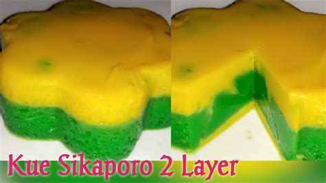 Resep kue bolu selanjutnya ialah mulai mencampurkan terigu dan vanili pada adonan telur yang tadi sudah jadi. Resep KUE SIKAPORO BUGIS MAKASSAR 2 Layer - YouTube