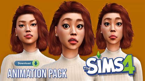 The Sims 4 Animation Pack Download Expressive Idles Youtube