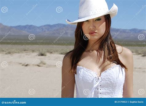 Beautiful Asian Cowgirl Stock Photos Image