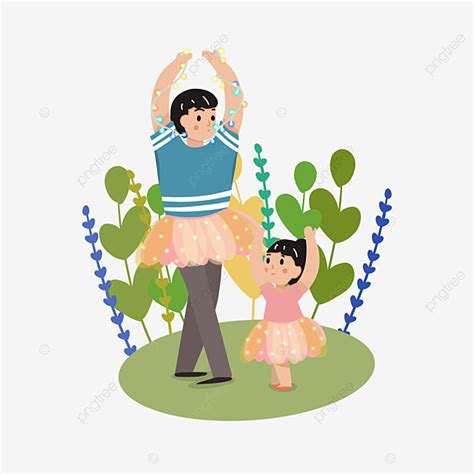 dad and daughter png image fathers day dad and daughter dance ballet together fathers day