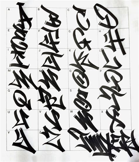 Graffiti Tag Alphabet 066