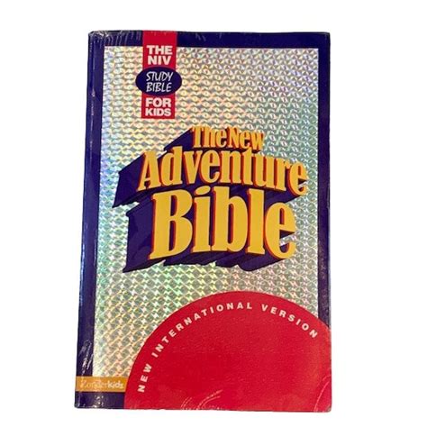 The Niv Study Bible For Kids The New Adventure Bible By Larry Etsy