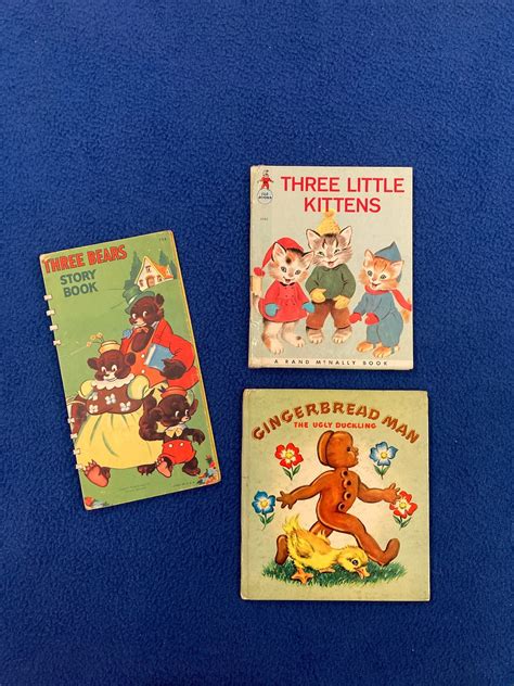 Vintage Childrens Books Vintage Childrens Storybooks All 3 Etsy