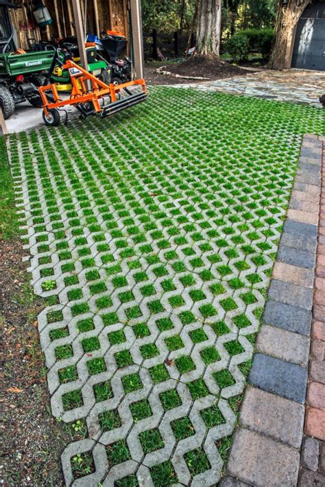Turfstone Pavers For Driveways And Patios Grass