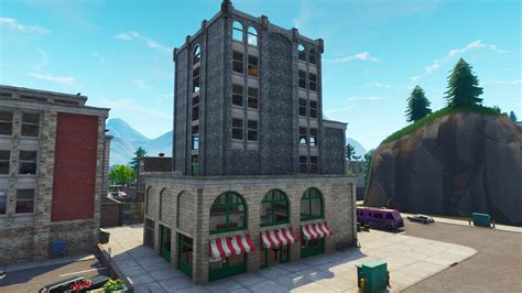 Tilted towers has a clock tower which resembles big ben. Tilted Towers | Fortnite Battle Royale map Wiki | FANDOM ...