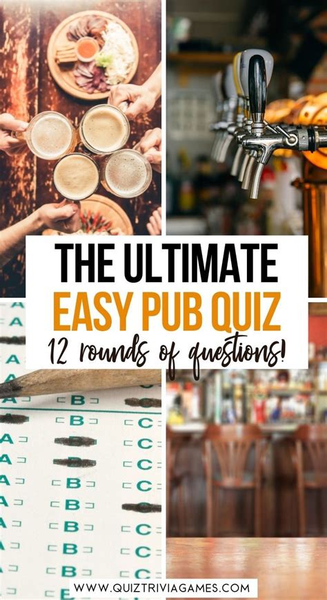 Easy Pub Quiz 130 Easy Pub Quiz Questions Answers Artofit