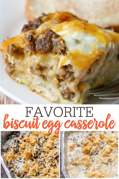 Biscuit Egg Casserole Quick And Easy Video Lil Luna