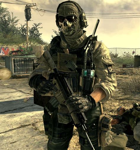 Call Of Duty Modern Warfare 2 Simon Ghost Riley Task Force 141 Call