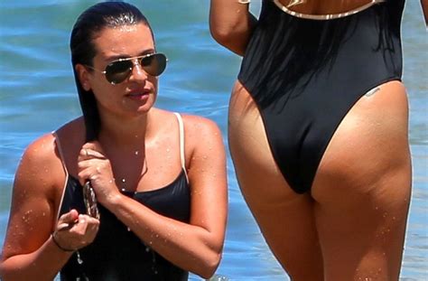 Lea Michele Flaunts Bikini Body In Hawaii