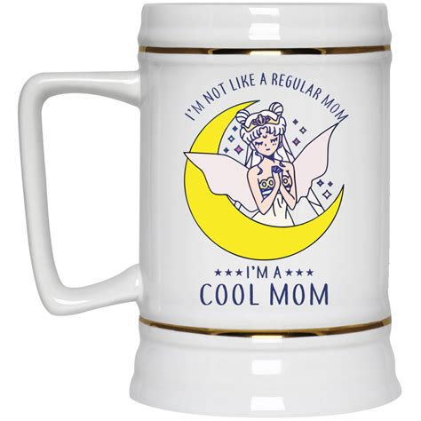 Im Not Like A Regular Mom Im A Cool Mom Sailor Moon Mug Lelemoon