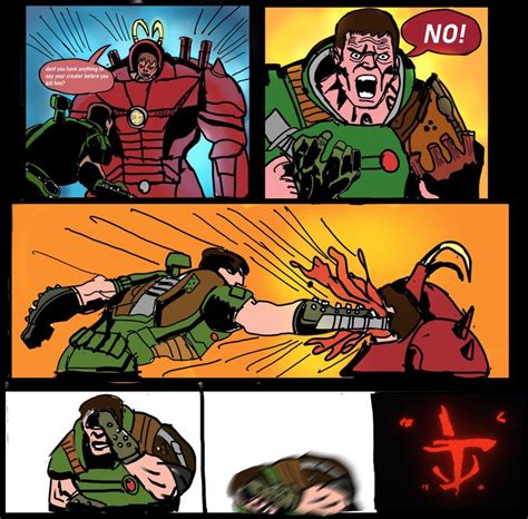 Funny Doom Comic Strip