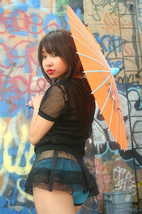 Gorgeous Adorable Asian Sheds Sheer Babydolls To Pose Naked In The