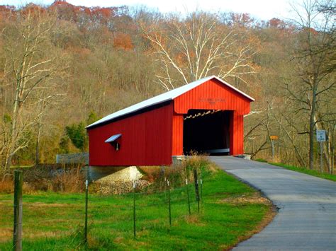Busching Covered Bridge Versailles Ripley County Indiana