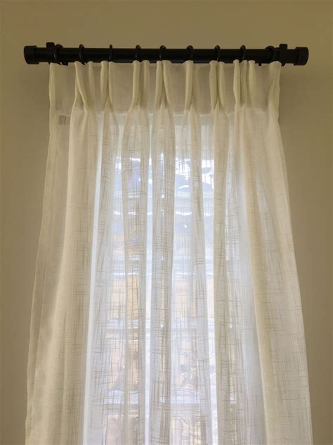 Diy Easy Pinch Pleat Curtains Life Is Better At Home