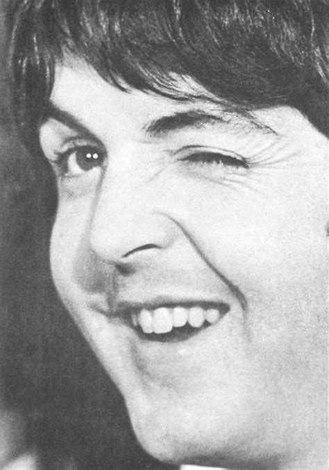 His Smile His Wink Just Beautiful Paul Mccartney The Beatles