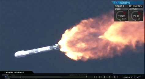 Falcon 9 Deploys Iridium Satellites After Spacex Ends Video Citing Noaa