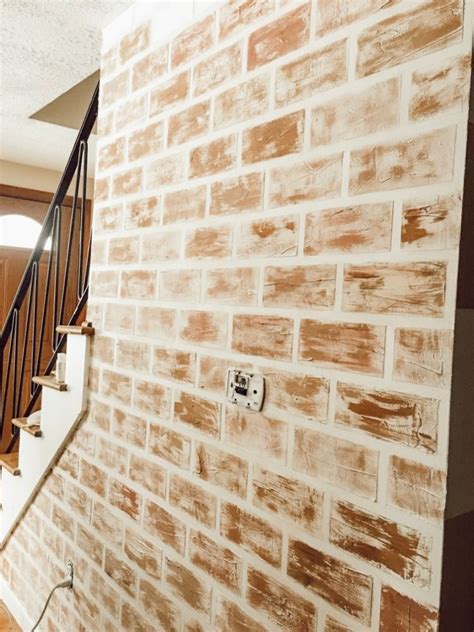 Diy Faux Brick Wall Diy Faux Brick Wall Faux Brick Faux Brick Walls