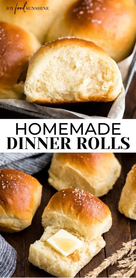 the best homemade dinner rolls recipe joyfoodsunshine