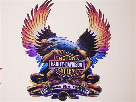 Harley Davidson Eagle Legends FULL COLOR Window 14