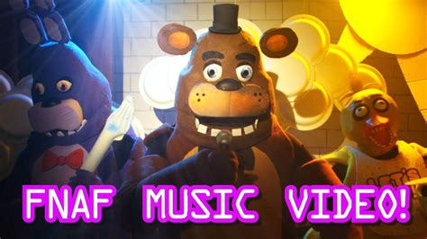 Five Nights At Freddy's 1 Music - Five Nights At Freddys Live Action Music Video - FNAF Song for kids