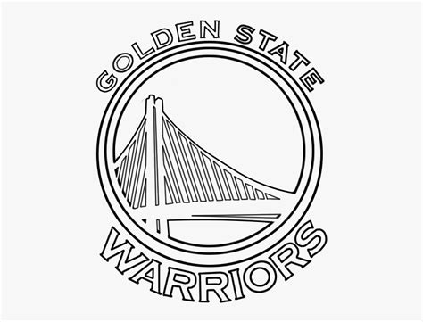 Golden State Warriors Logo Coloring Page , Free Transparent Clipart