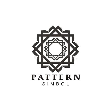 Pattern Line Art Logo Design Inspiration Stock Vector Illustration Of