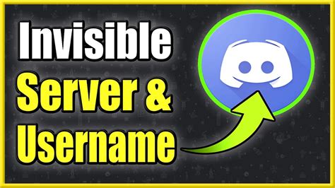 Add your names, share with friends. How to make USERNAME INVISIBLE and SERVER NAME on Discord ...