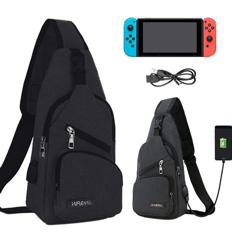 Tsv Waterproof Backpack Travel Bag For Nintendo Switch And Switch