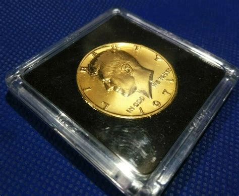 💰 World Reserve Coin Collection 1971 P Gold Plated Kennedy Jfk Half
