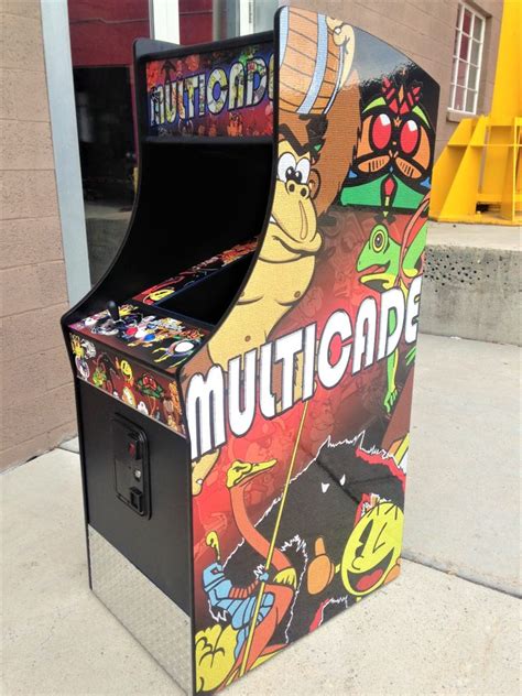 Multicade 60 Classic Arcade Games Full Size Stand Up