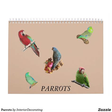 Parrots Calendar Event Template Holidays And Events Parrot