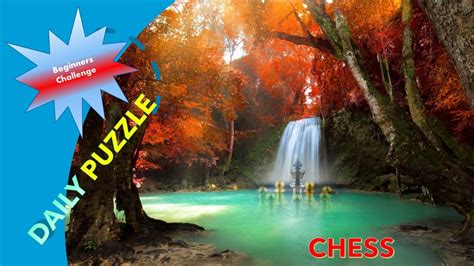 Sharpen your chess skills with our repository with more than 10 years of daily chess puzzles! Chess Daily Puzzle Beginners Challenge - 14/09/20 - YouTube