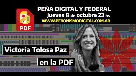 La concejal platense de unidad ciudadana recibió a diagonales en el palacio municipal de la ciudad de la plata y no dejó. Victoria Tolosa Paz en la PDF - YouTube