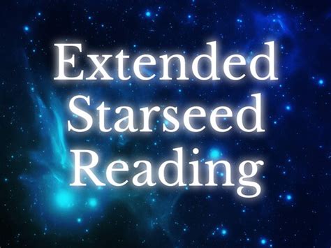 Extended Starseed Origins Reading Starseed Astrology Report Etsy