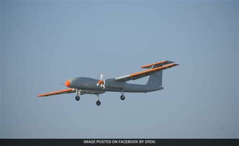 Drdos Indigenous Drone Rustom Ii Takes Maiden Flight