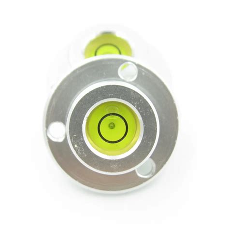 Bubble Spirit Level Total Station Blisters Alloy Metal Shell Bullseye