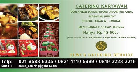 Contoh Company Profile Perusahaan Catering