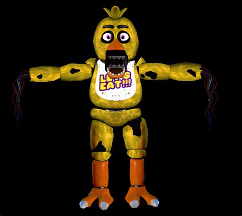 Withered Fnaf 1 Chica By Fnafdude223 On Deviantart