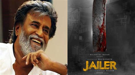 Rajinikanth S Thalaivar Titled As Jailer First Poster Unveiled See Here
