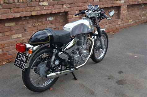 50 miles on it and had been maintained at the owner's shop. 2010 ROYAL ENFIELD 500 BULLET XS CLUBMANS CAFE RACER ...