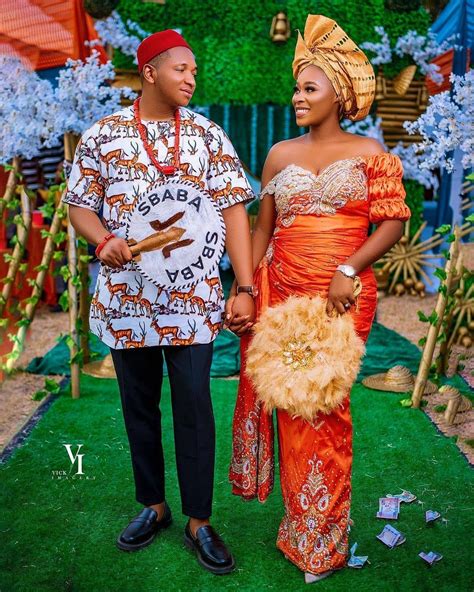100 Unique Nigeria Brides And Grooms Wedding Outfits Style MÉlÒdÝ JacÒb