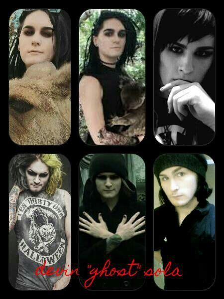 Motionless in white has parted ways with longtime bassist devin ghost sola. Ghostie!!!! | Ricky horror, Motionless in white, Ghost