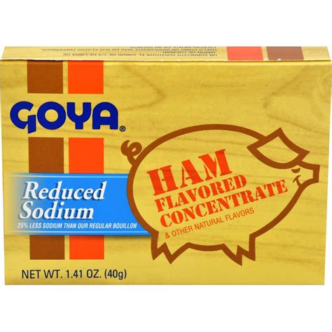 Goya Ham Flavored Concentrate Reduced Sodium 141 Oz Instacart