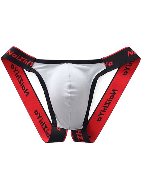 Mens Jockstrap Breathable Underwear Backless Briefs Underpants Thong Panties Hot