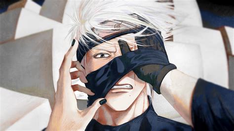 Closeup White Hair Kakashi Hatake Hd Naruto Wallpapers Hd Wallpapers