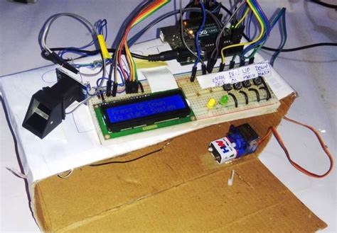 Biometric Security System Using Arduino And Fingerprint Sensor